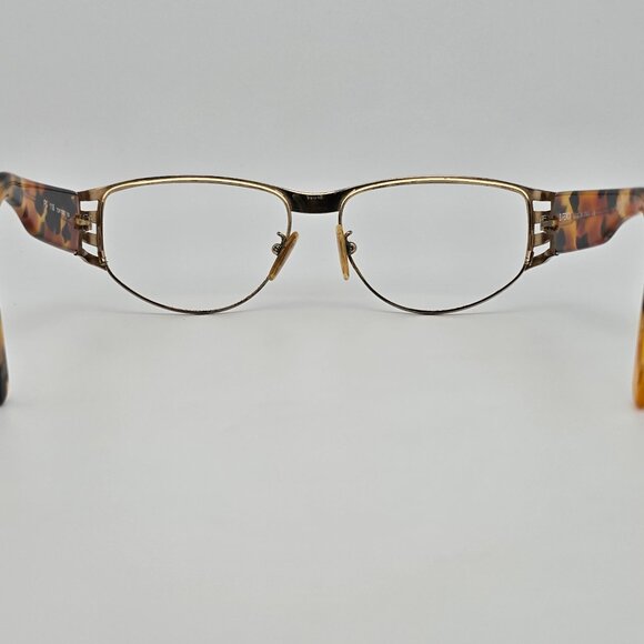 Fendi FS118 Tortoise Gold Sunglasses Frame w/ Case Italy 58-16-130 main image 8